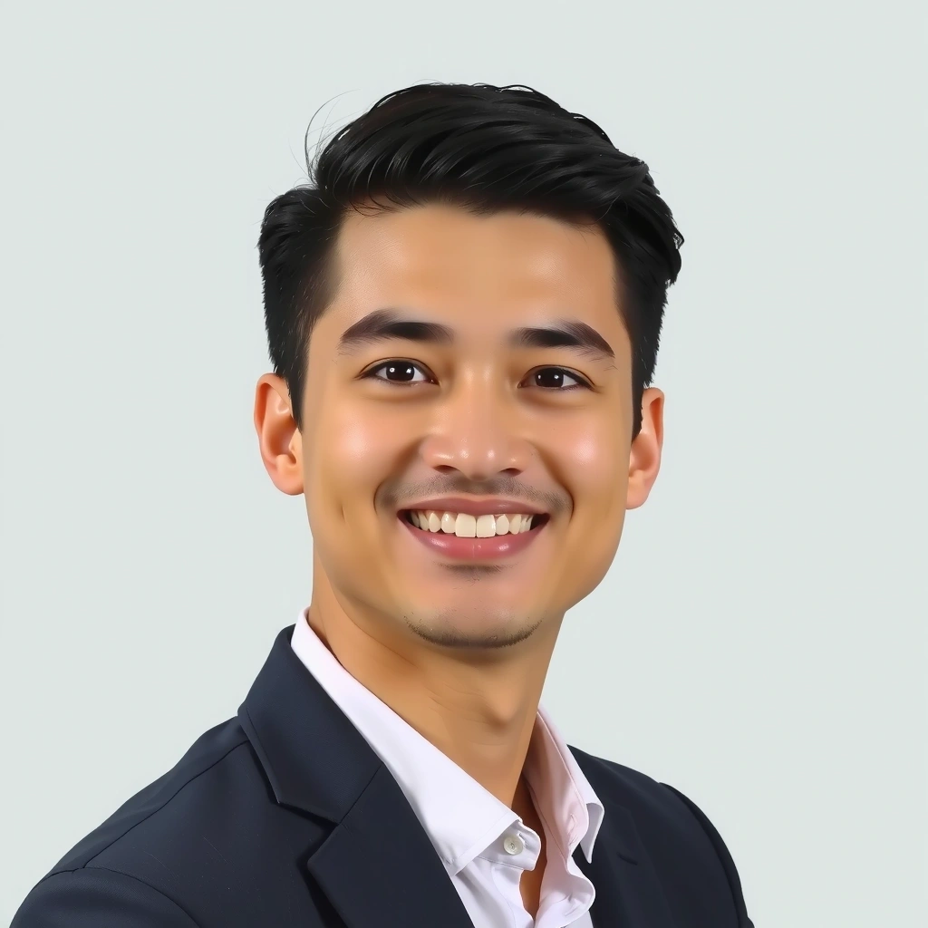 Portrait of a smiling CEO.