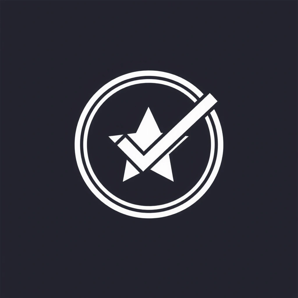 Celebratory icon for job application success